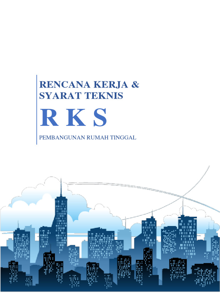Rencana Kerja Pembangunan Rumah Tinggal | PDF | Griya & Taman ...