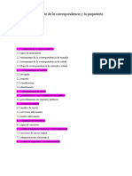 Tratamiento de La Correspondencia y La Paquetería