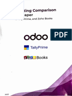 Accounting Comparison Odoo Zoho Books Tally Prime. 2023