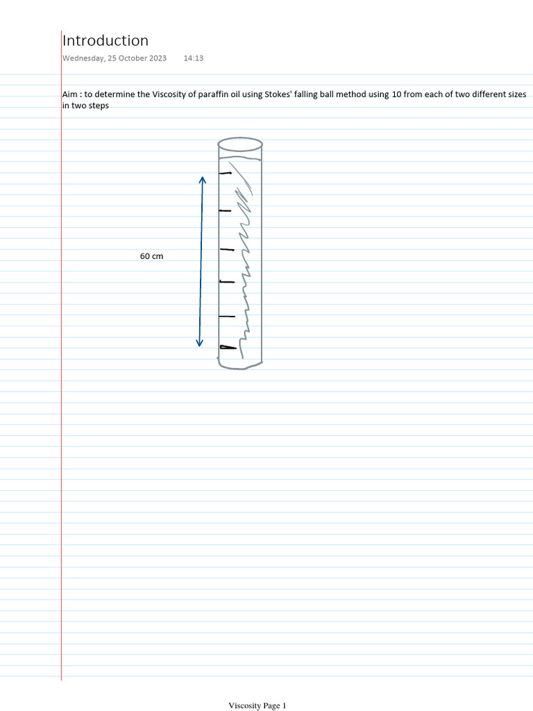 Viscosity | PDF