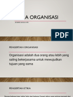 Etika Organisasi (PMO)