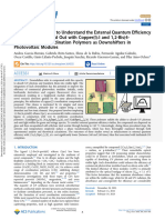 García Hernán Et Al 2024 Determining Factors To Understand The External Quantum Efficiency Values Study Carried Out