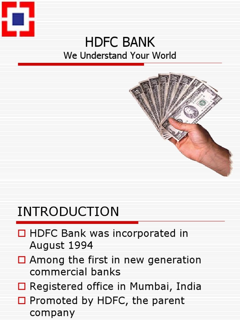 An Overview of HDFC Bank Its Vision, Mission, Strategies and