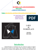 Unit-3 (Part-C) - COI - (KNC501) Notes of (LAWS AT WORKPLACE) by Updesh Jaiswal