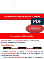 File Handling in Python