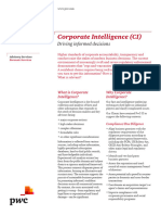 Corporate Intelligence Main Brochure