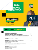 ANC 2024 Elections Manifesto