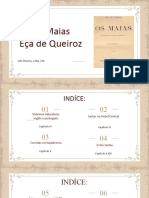 Os Maias Eça de Queiroz: Inês Pereira, 11ºA, Nº6