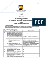 Unit 1 The Reporting Environment - CF - IAS 1 and IAS 8 - Handout and Tutorial Question