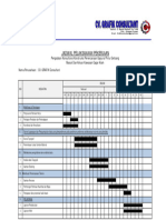 Jadwal Pelaksanaan Pekerjaan