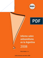 Informe antisemitismo 2008