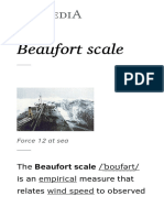 Beaufort Scale