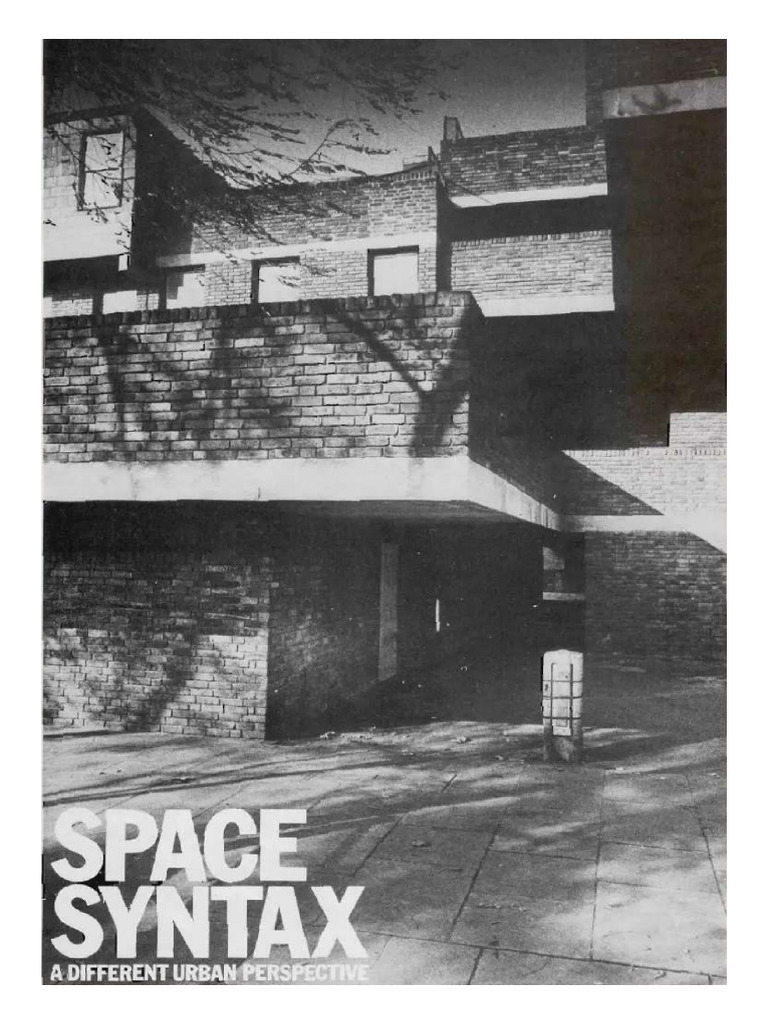 Sintaxe do Espaço e Urbanidade | PDF | Sociologia | Dimensão