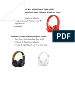Categoria Audifinos y Parlantes PDF