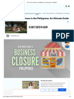 How To Close A Business in The Philippines - An Ultimate Guide - FilipiKnow