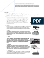 Peralatan Teknologi Informasi Dan Komunikasi