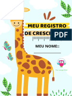 Meu Registro de Crescimento Pedagogia Brincante Ifliqo