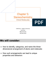 CHEM201 Ch5 Stereochemistry