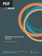 Moderation Resource For Schools