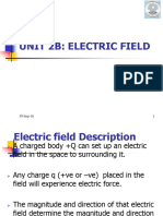 UNIT 2B Electric Field