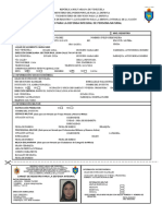 Planilla de Registro Militar EVELING