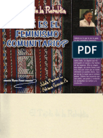 El Tejido de La Rebeldia Que Es El Feminismo Comunitario - Paredes Julieta Y Guzman Adriana A - Anna's Archive