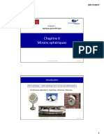 Chapitre 6 - Miroir Spherique