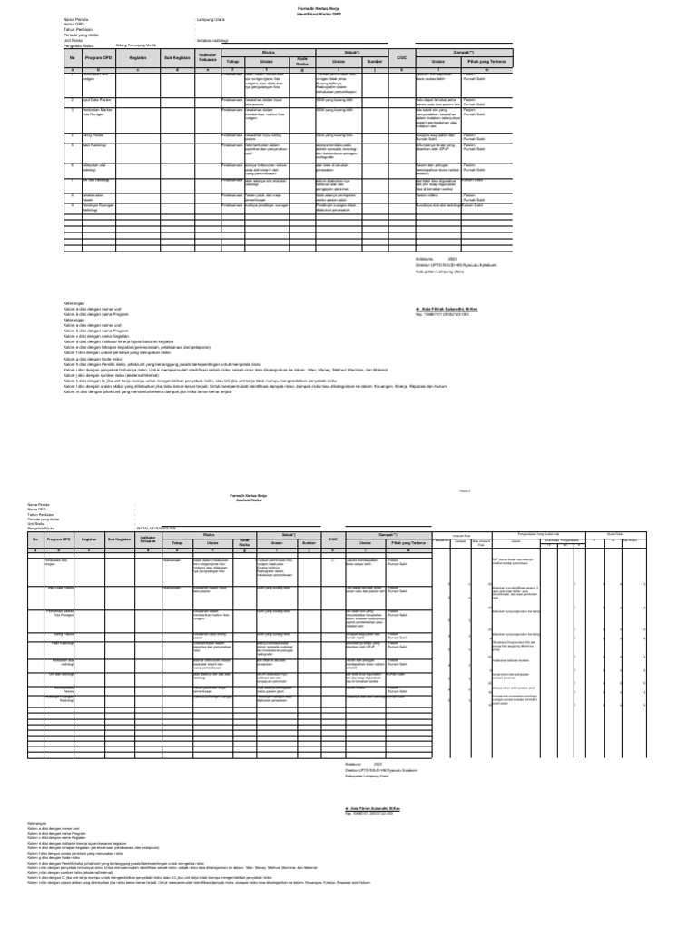 Manajemen Risiko Radiologi 2023 Pdf