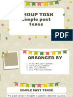 Simple Past Tense Group 2