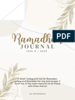 Ramadhan Journal 1445 H 