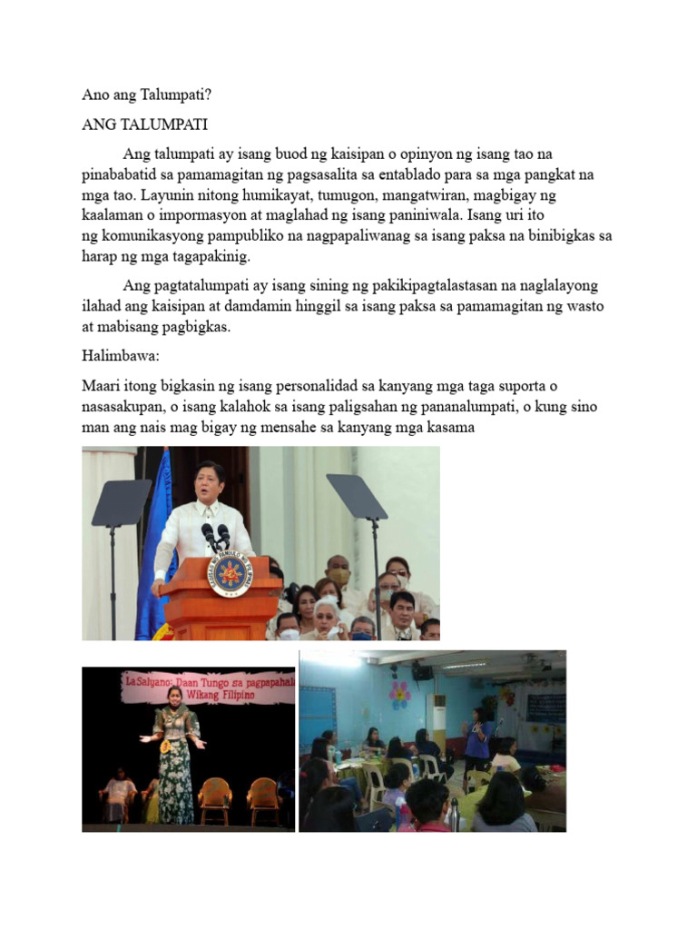 TALUMPATI1 | PDF