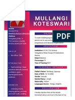 Mullangi Koteswari