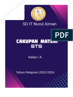 Cakupan Materi STS 1