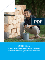 Libya Water Scarcity Analysis and Recommendations - UNICEF Sep 2022
