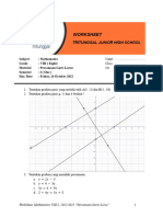 Worksheet Gradien