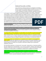 Abolición Del Narcotráfico en La Política