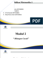 Modul 2 - Pendidikan Matematika 1 - Kelompok 1