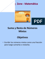 Download Suma y Resta de Nmeros Mixtos by Learning Zone SN71045350 doc pdf