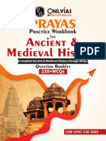 PRAYAS Ancient and Medieval History Question