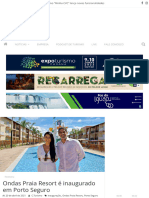 Ondas Praia Resort É Inaugurado em Porto Seguro - COLUNA de TURISMO