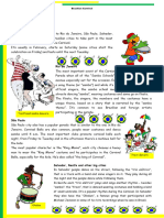 Brazilian Carnival Text Pictures Comprehension Lin Fun Activities