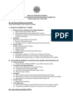 Rincian Program Kerja PDM JBG 2015 2022