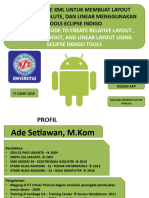 WORKSHOP ANDROID IT Camp 2019
