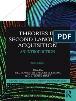 Bill VanPatten (Editor), Gregory D. Keating (Editor), Stefanie Wulff (Editor) - Theories in Second Language Acquisition_ an Introduction (Second Language Acquisition Research Series)-Routledge (2020)