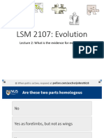 Lecture 2 What Is The Evidence For Evolution 2024