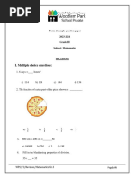 Term-2 Revision Worksheet