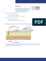 Intradermaladministration