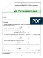 Inductance and Transformers