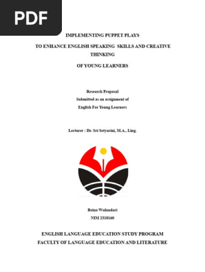 EYL Proposal Reina Wulandari 