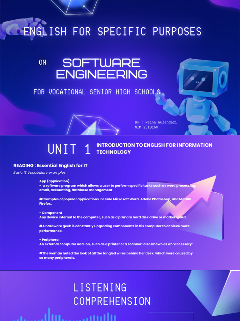 English For Software Engineering Students - 20240108 - 094604 - 0000 | PDF